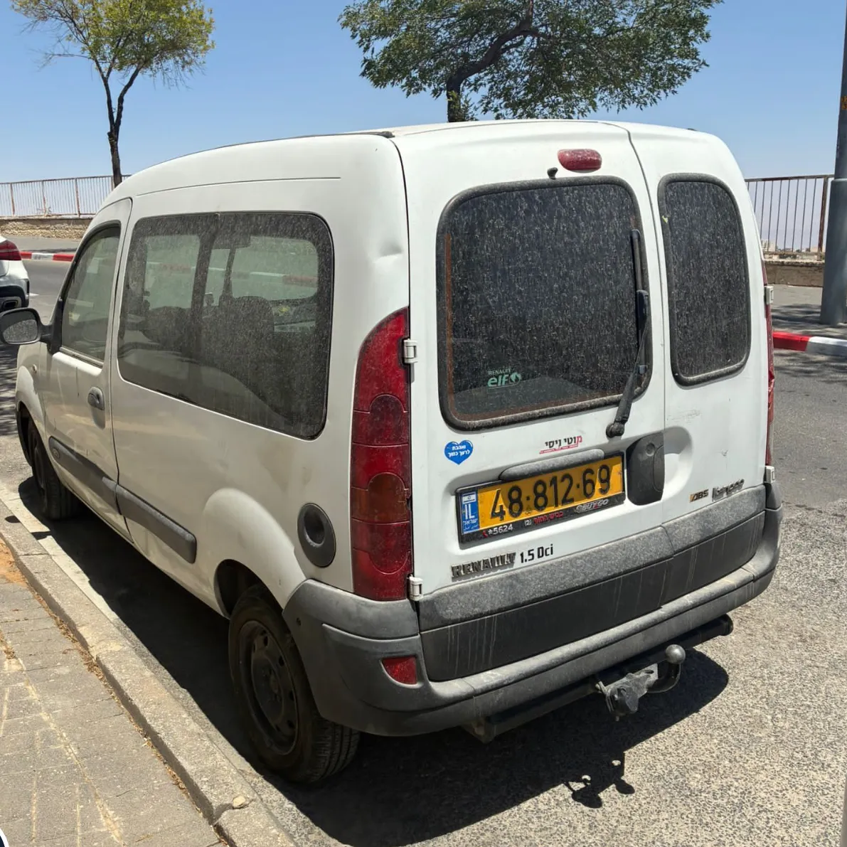 ‏רנו קנגו שנת 2008 טסט לשנה  .